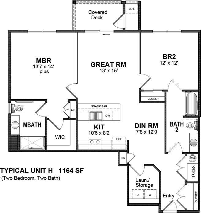 Unit Floorplan