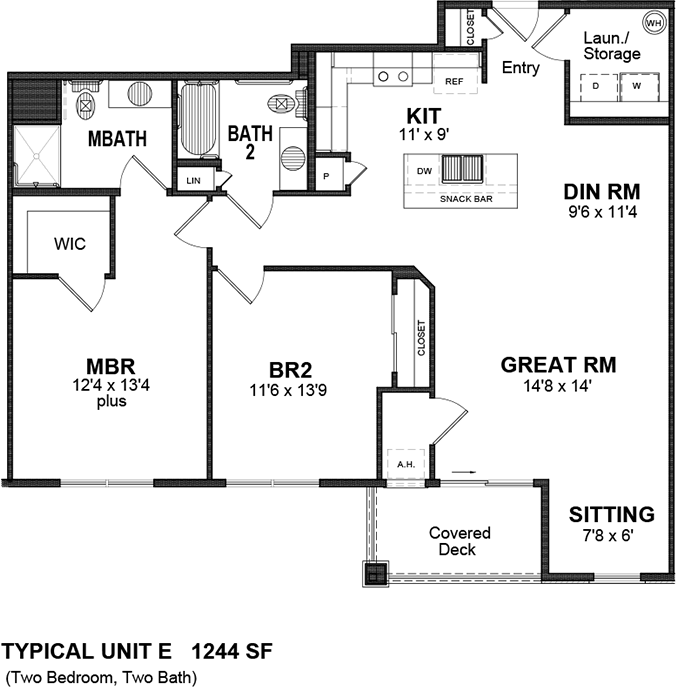 Unit Floorplan