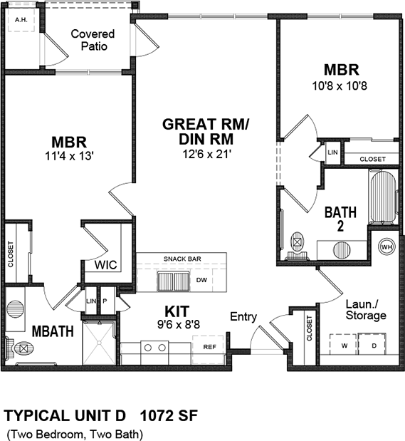 Unit Floorplan