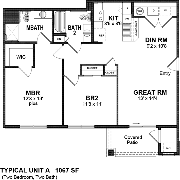 Unit Floorplan